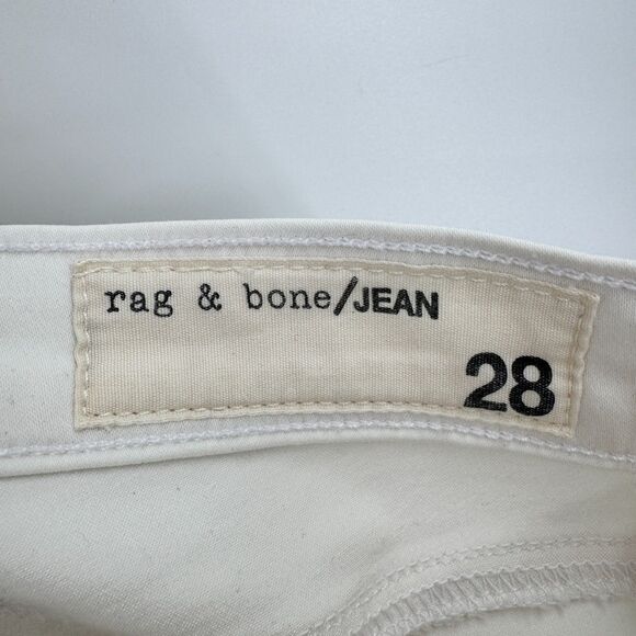 RAG & BONE Legging in Bright White Jeggings Jeans Size 28 - Picture 10 of 11